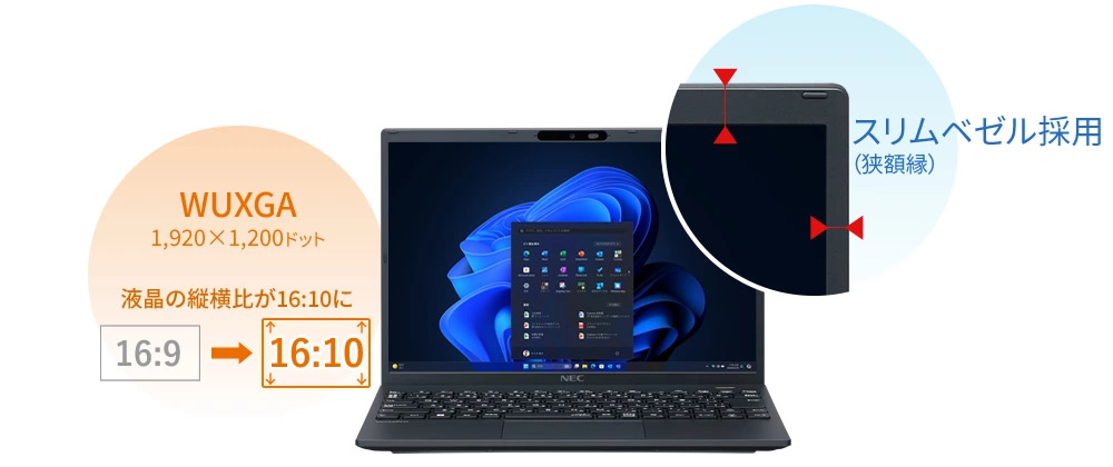 2024年8月発表商品 VersaPro/VersaPro J UltraLite タイプVN<VN-M